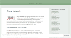 Desktop Screenshot of fiscalnetwork.com