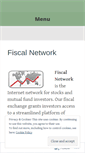 Mobile Screenshot of fiscalnetwork.com