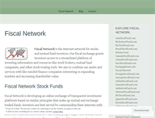 Tablet Screenshot of fiscalnetwork.com